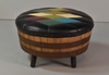 Whiskey Barrel Ottoman