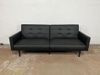 Faux Leather Futon