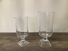 Glass Footed Vase