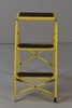 Yellow Metal Folding Step Stool