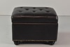 Button Tufted Ottoman