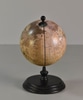 Globe on Wood Pedestal Stand