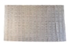 8x6 Ivory and Sand Diamond Pattern Rug