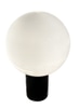 Black & White Modern Globe Lamp