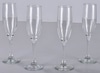 Set of 4 Champagne Glasses; Libbey