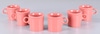 Set of 6 Fiesta Mugs