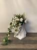 SILK Cascading Bridal Bouquet