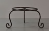 Low Black Iron Plant Stand