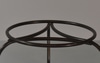 Low Black Iron Plant Stand