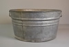 Galvanized Basin w/ Two Side handles