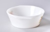 White Pyrex Casserole Dish with Floral Motif