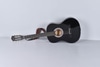 Black High Gloss Acoustic Guitar with Strap; BC
