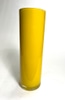 Glossy Yellow Glass Vase