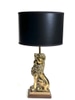 Brass Lion Lamp