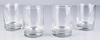 set of 4 Rocks Glasses; Libbey