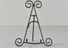 Metal Cookbook Stand w/ Scroll Design
