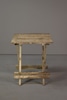 Slatted Wood Occasional Garden Table