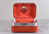 Vanity Box Travel Case, Poppy Red