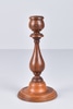 Turned Wooden Candlestick
