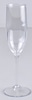 Set of 4 Plastic Champagne Flutes