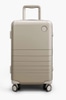 Monos Aluminum Carry-On Rolling Suitcase (Champagne)