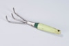 Hand Fork with Wooden Handle Painted Green