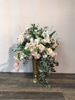 SILK Pink and Cream Tall Arrangement
