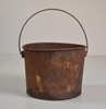 Rusted Tine Bucket w/ Handle