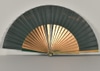 Green and Gold Hand fan