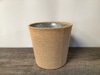 Burlap Galvanized Metal Pail A