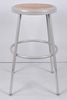 Steel Workshop Stool with Adjustable Legs