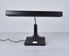 Black Plastic Fluorescent Desk Lamp w/ Gooseneck