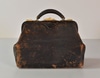 Dark Leather Doctors Bag: Henry Likly & Co