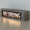 "Recording" Sign