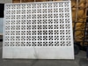 Patterned Breeze Block Foam Wall 12’4” x 10’1”