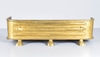 Brass & Cooper Fireplace Fender w/ Three Feet