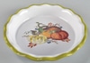 Ceramic Pie Baking Dish w/ Pumpkin Motif