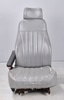 Grey Upholstered Box Truck Driver's Seat