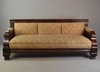 Empire Couch with Tight Seat Cushion