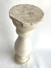 Off-white antique concrete pillar