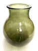 Green Glass Vase