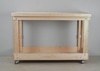 Rolling Wood Work Table