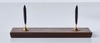 Wooden Pen Stand with Two Pen Positions