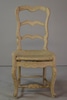 Painted Side Chair with Woven Seat
