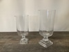 Glass Footed Vase
