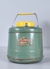 Green Metal Insulated Jug w/ Yellow Cap; Woodland