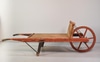 Flatbed Wooden Wheelbarrow