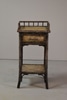 Bamboo Butler End Table w/ One Drawer & Lower Shelf