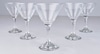 Set of 5 Martini Glasses