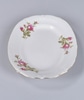 White Porcelain Serving Dish with Floral Motif